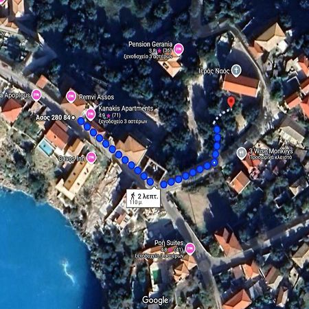 Remvi Apartments Assos Asos ภายนอก รูปภาพ